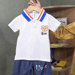 Polo shirt and pants set