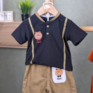 Polo shirt and pants set