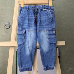 Denim Cargo Jogger