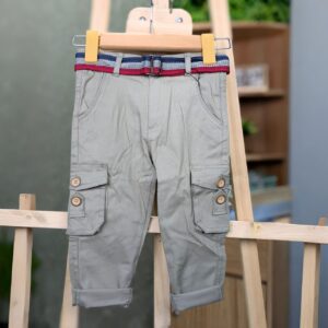 Gabardine cargo pant