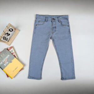 Denim long pant