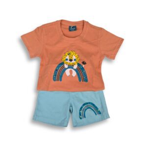 Printed T-Shirt with Shorts